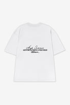Pegador Banberry Oversized Tee White Detailshot aus der High summer Kollektion für Herren
