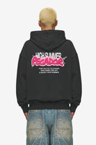 Pegador Barret Terry Oversized Sweat Jacket Vintage Black Hauptansicht aus der High summer Kollektion für Herren
