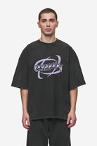 Pegador Mill Boxy Tee Vintage Black Hauptansicht aus der Most Alive Kollektion für Herren