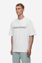 Pegador Alden Oversized Tee White Seitenansicht aus der Most Alive Kollektion für Herren