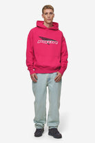 Pegador Blamor Oversized Hoodie Washed Virtual Pink Ganzkörper Bild aus der Most Alive Kollektion für Herren