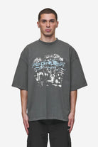 Pegador Macon Boxy Tee Washed Anthracite Hauptansicht aus der Most Alive Kollektion für Herren