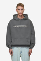 Pegador Alden Oversized Hoodie Washed Anthracite Hauptansicht aus der Most Alive Kollektion für Herren