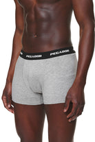 Pegador Tantun Boxershorts 3 Pack Black Grey Melange White Detailshot aus der PEGADOR® Kollektion für Herren und Damen