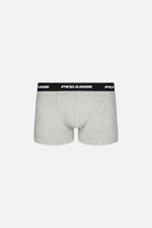 Pegador Tantun Boxershorts 3 Pack Black Grey Melange White Gegenansicht aus der PEGADOR® Kollektion für Herren und Damen
